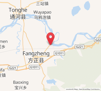 Map of Yihantong, Heilongjiang