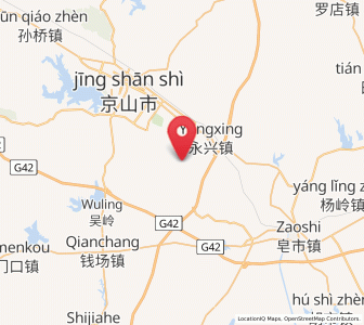 Map of Yihe, Hubei