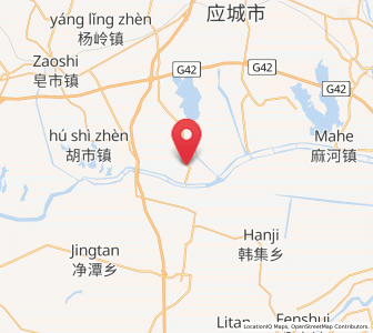 Map of Yihe, Hubei