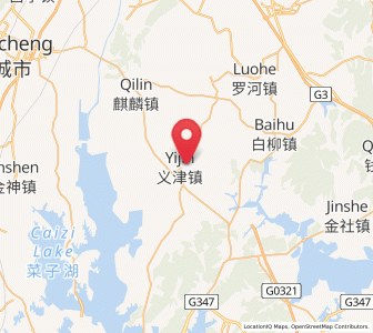 Map of Yijin, Anhui