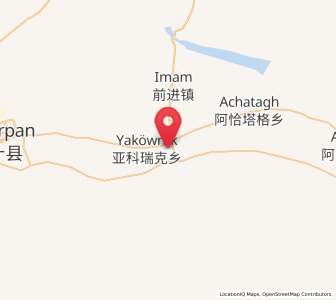 Map of Yimamu, Xinjiang