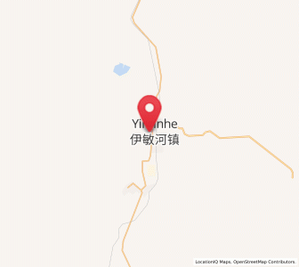Map of Yiminhe, Inner Mongolia