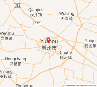 Map of Yingchuan, Henan