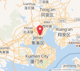 Map of Yingcun, Fujian