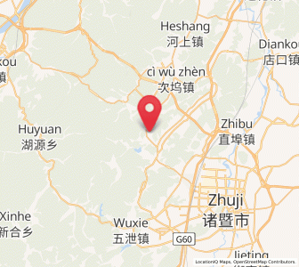 Map of Yingdianjie, Zhejiang