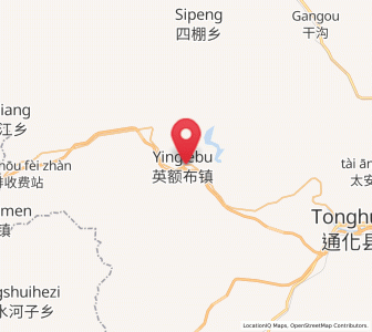 Map of Ying’ebu, Jilin
