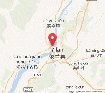Map of Yinglan, Heilongjiang