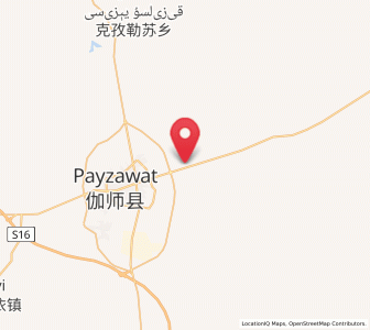 Map of Yingmaili, Xinjiang