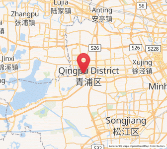 Map of Yingpu, Shanghai