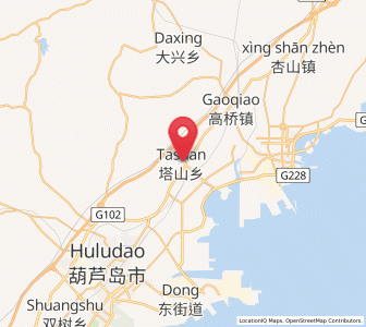Map of Yingta, Liaoning