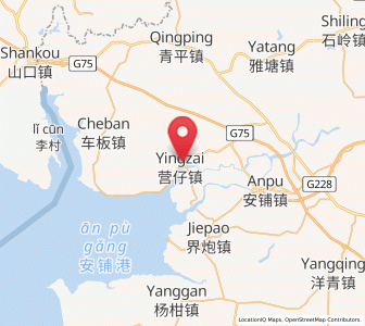 Map of Yingzai, Guangdong