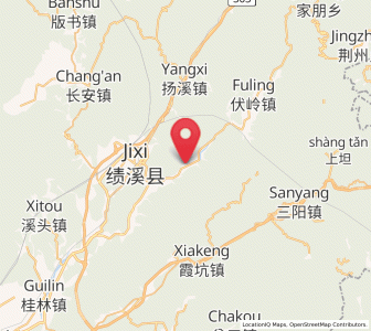 Map of Yingzhou, Anhui