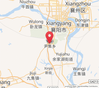 Map of Yinji, Hubei
