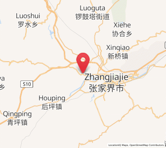 Map of Yinjiaxi, Hunan