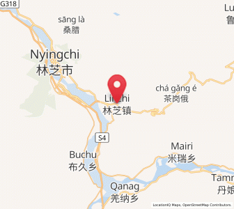 Map of Yinla, Tibet