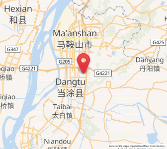 Map of Yintang, Anhui