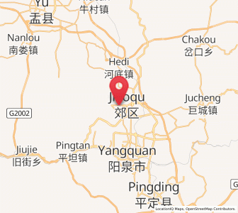 Map of Yinying, Shanxi