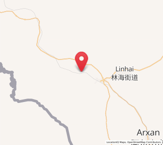 Map of Yirshi, Inner Mongolia