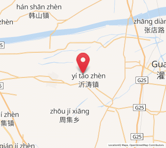 Map of Yitao, Jiangsu