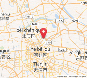 Map of Yixingfu, Tianjin