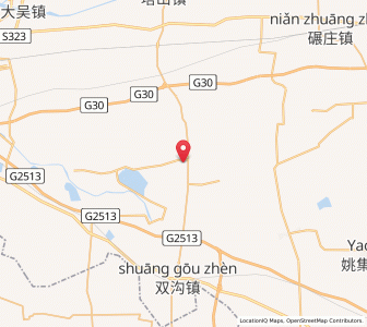 Map of Yizhuang, Jiangsu