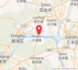 Map of Yong’an, Guangdong