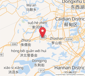 Map of Yong’an, Hubei