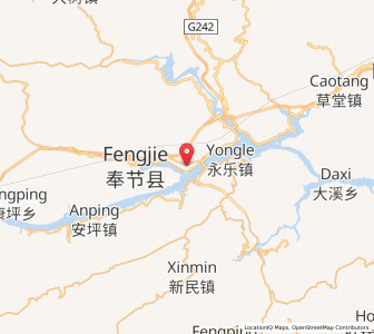 Map of Yong’an, Chongqing