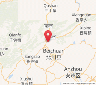 Map of Yongchang, Sichuan