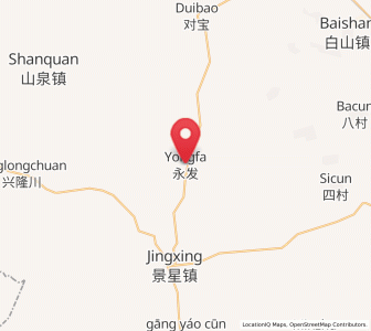 Map of Yongfa, Heilongjiang