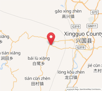 Map of Yongfeng, Jiangxi