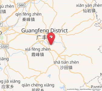 Map of Yongfeng, Jiangxi