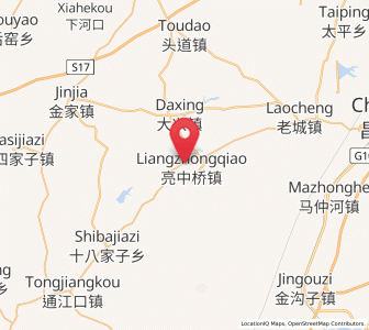 Map of Yongfeng, Liaoning