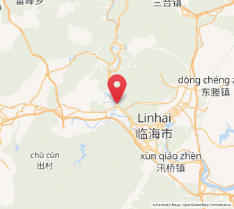 Map of Yongfeng, Zhejiang