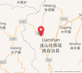 Map of Yonghe, Guangdong
