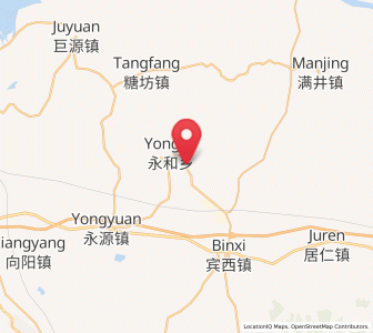 Map of Yonghe, Heilongjiang
