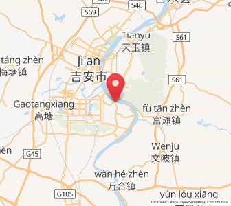 Map of Yonghe, Jiangxi