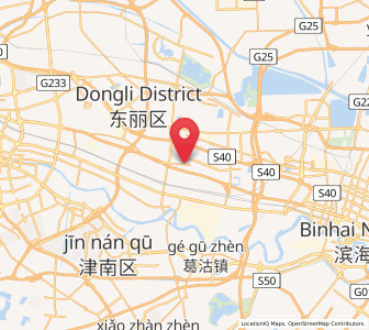 Map of Yonghe, Tianjin