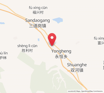 Map of Yongheng, Heilongjiang