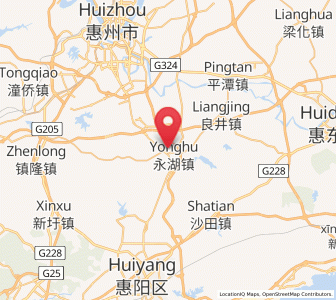 Map of Yonghu, Guangdong