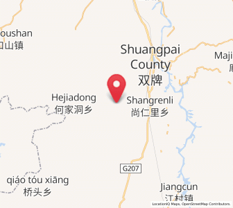 Map of Yongjiang, Hunan