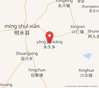 Map of Yongjiu, Heilongjiang