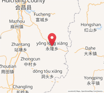 Map of Yonglong, Jiangxi