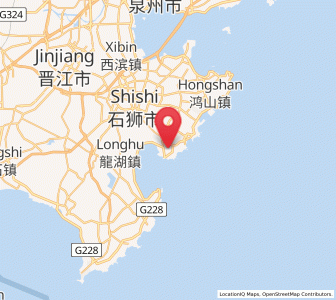 Map of Yongning, Fujian
