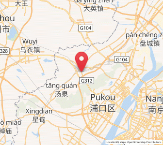 Map of Yongning, Jiangsu