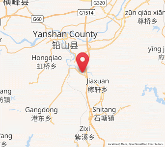 Map of Yongping, Jiangxi