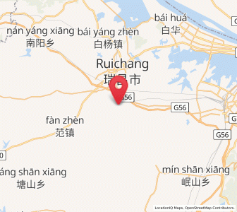 Map of Yongquan, Jiangxi