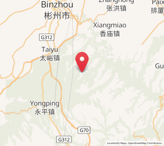 Map of Yongtai, Shaanxi