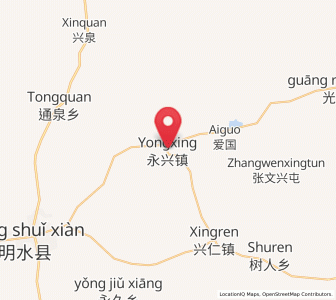 Map of Yongxing, Heilongjiang