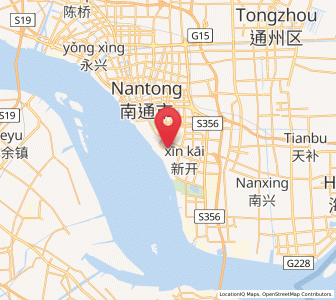Map of Yongxing, Jiangsu